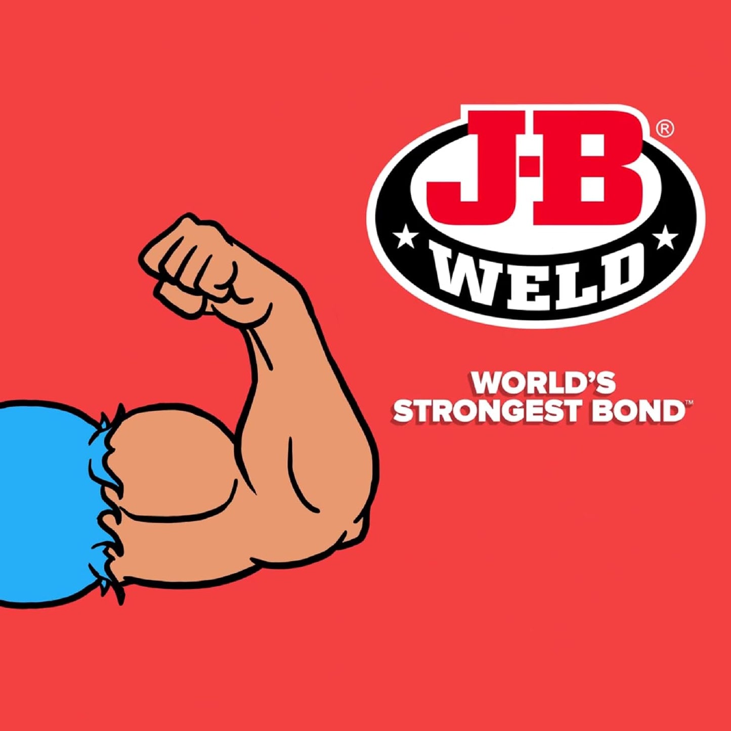 J-B Weld 8267 Steel Stick Steel Reinforced Epoxy Putty Stick - 2 Ounce