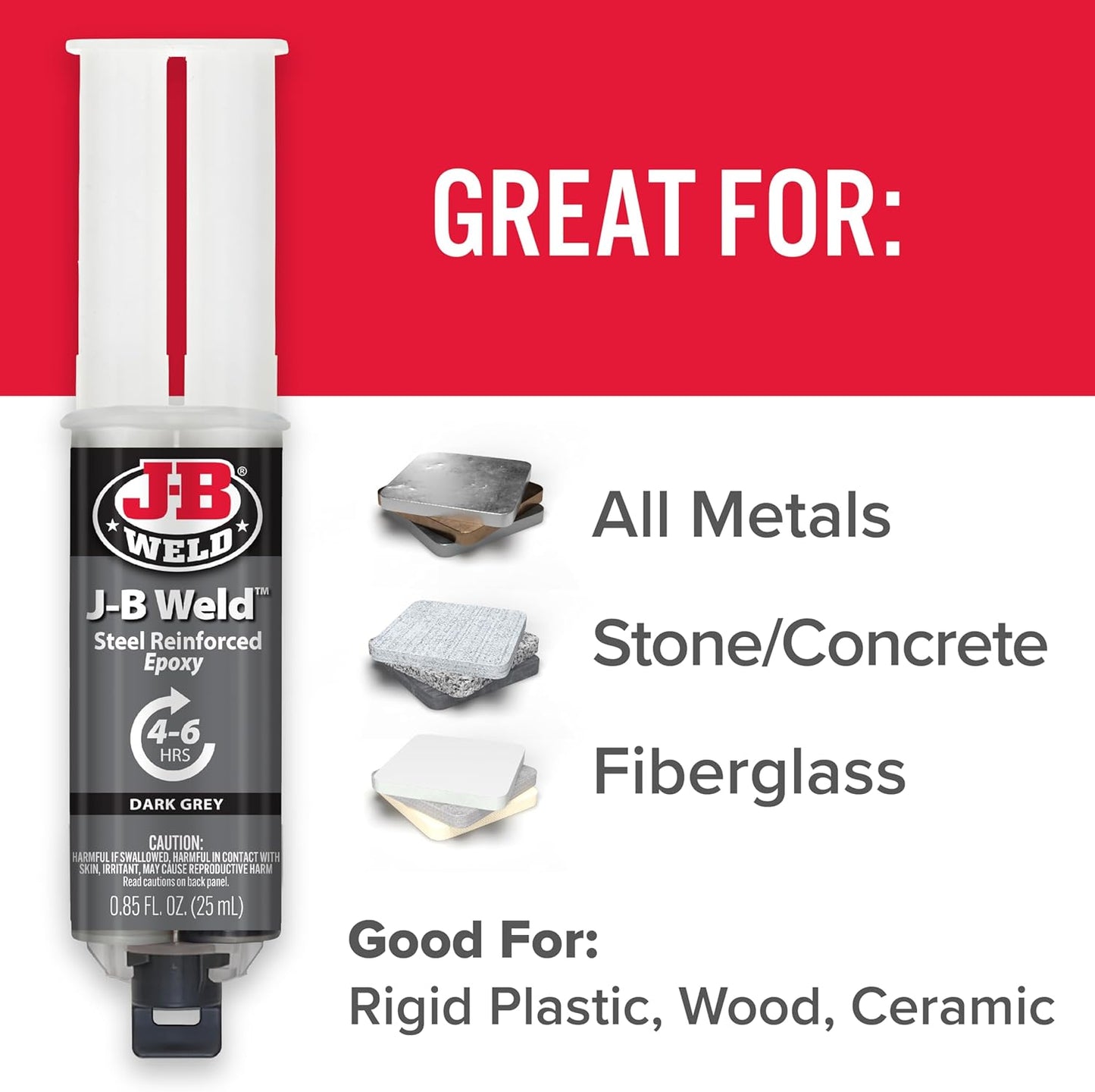 J-B Weld Original-Carded 25ml Resealable Syringe