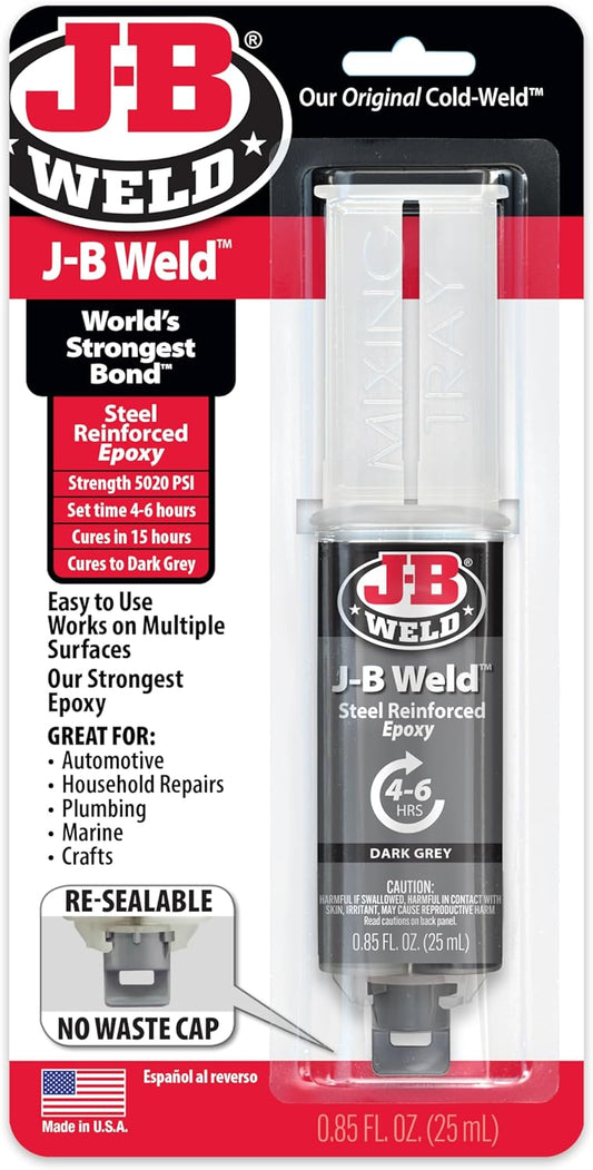 J-B Weld Original-Carded 25ml Resealable Syringe