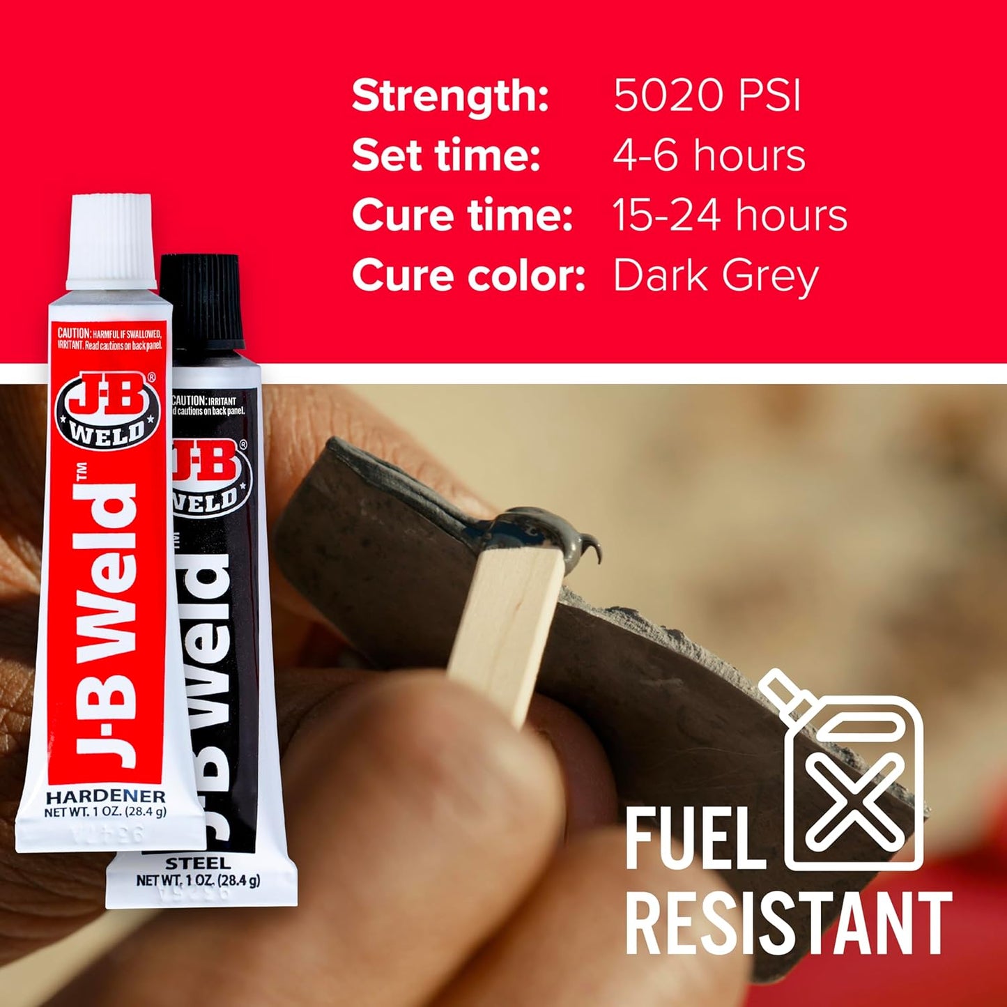 J-B Weld Original-Carded 25ml Resealable Syringe