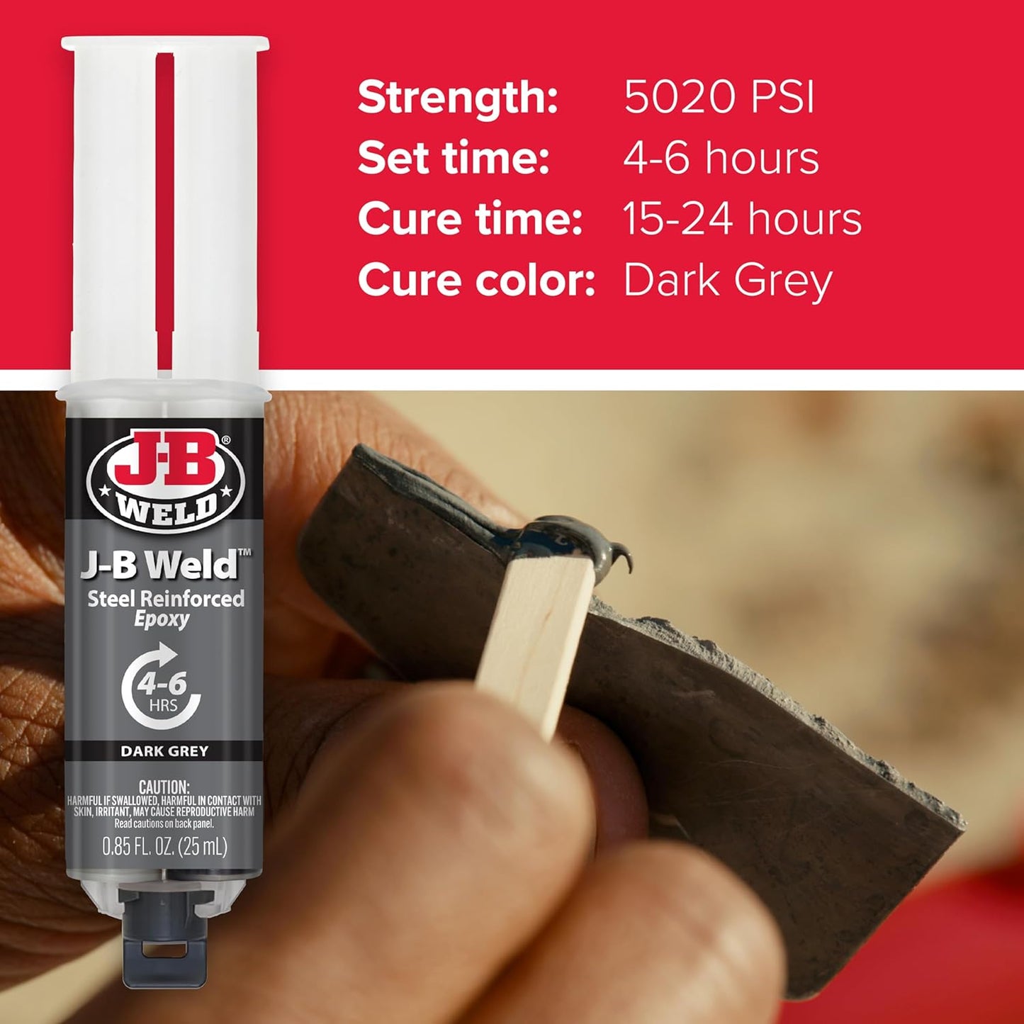 J-B Weld Original-Carded 25ml Resealable Syringe