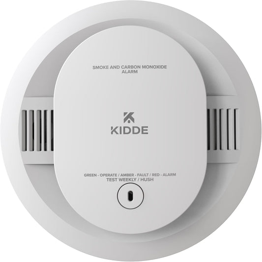 Kidde 21032309 Smoke & Carbon Monoxide Voice Alarm, Battery Powered
